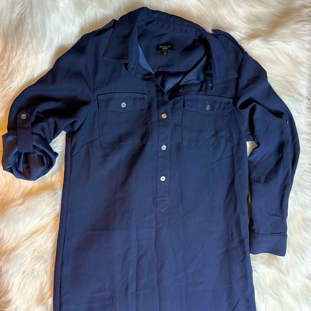 Talbots - Button up Dress - Women’s Petite 8